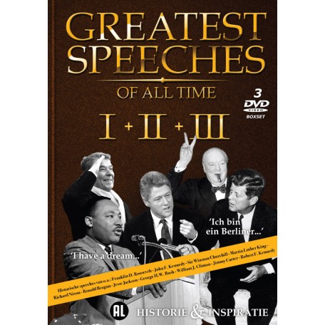 Greatest Speeches of All Time I + II + III (3DVD) 
