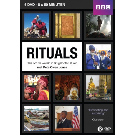 RITUALS - Reis om de wereld in 80 geloofsculturen (4DVD) 