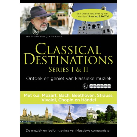 Classical Destinations - Klassieke componisten (6DVD) 