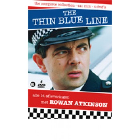 THE THIN BLUE LINE - ROWAN ATKINSON - COLLECTION 4DVD 