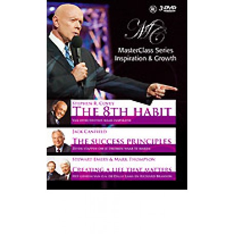 MASTERCLASS: Stephen Covey 8th Habit, Canfield & others (3DVD) 